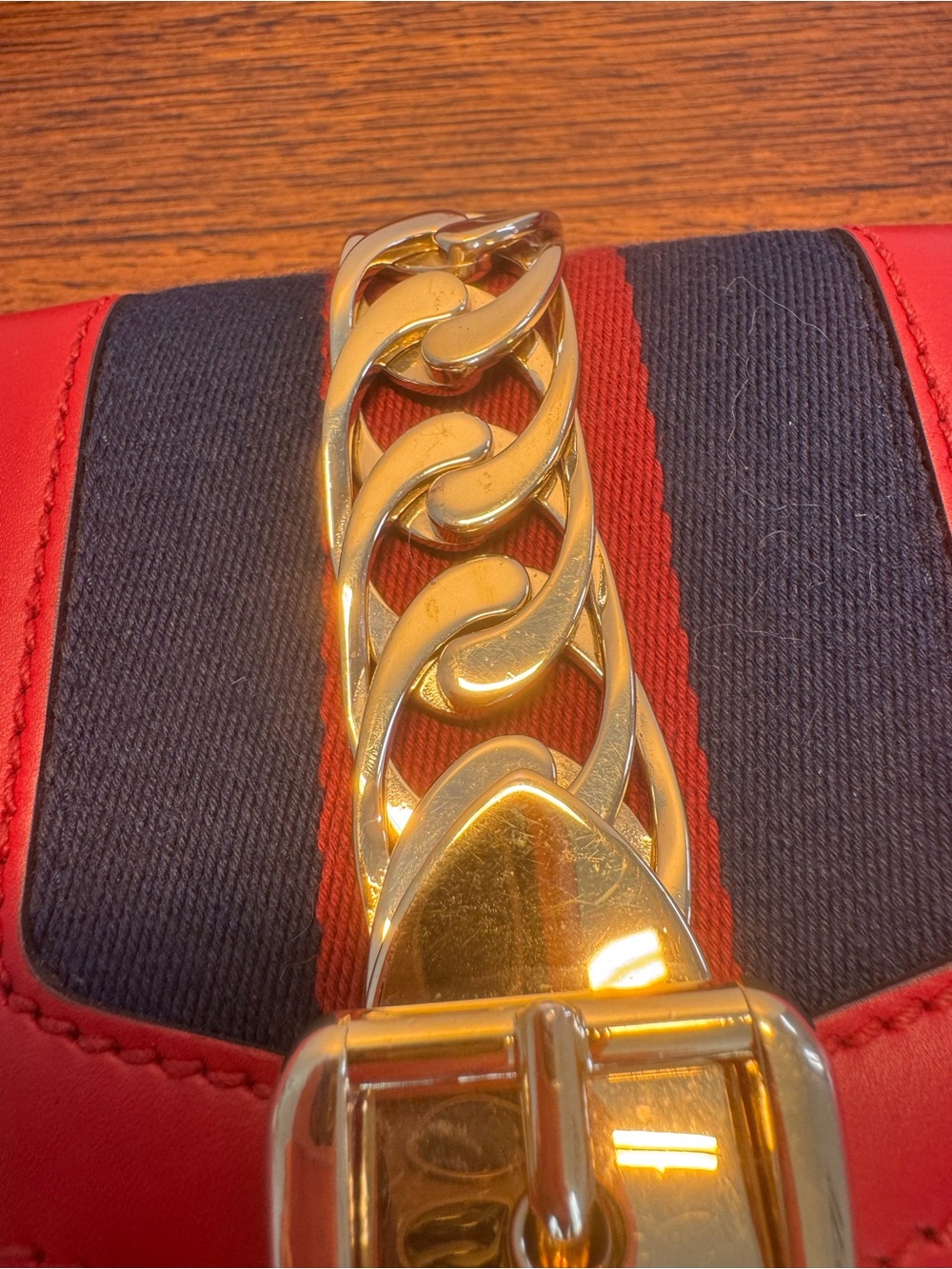 Gucci Small Sylvie Shoulder Bag - EUC w/COA - Picture 7 of 16